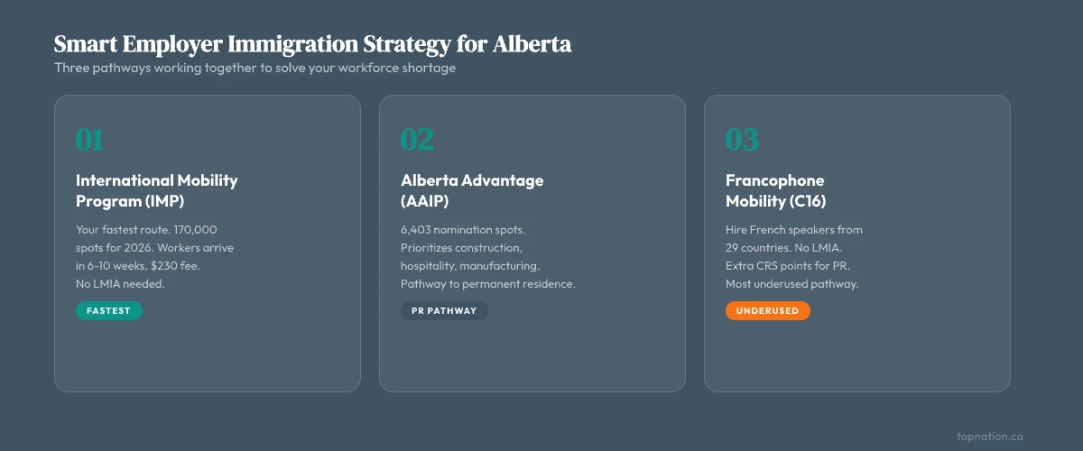 Smart employer immigration strategy Alberta