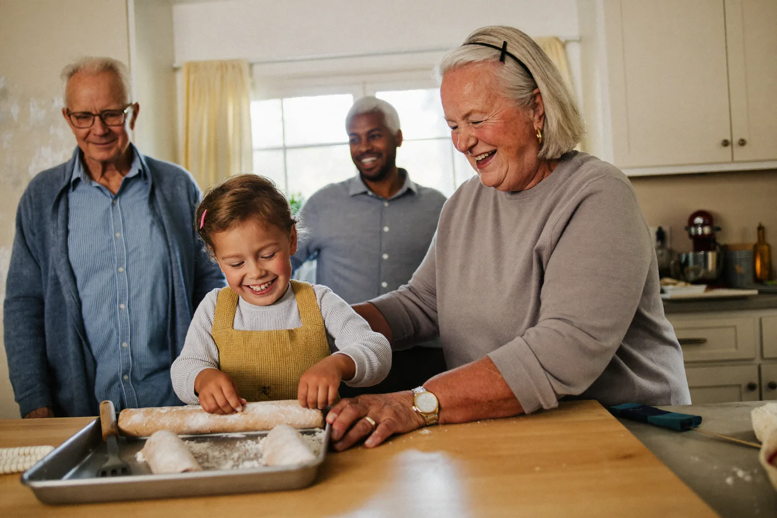 Grandparents spending time with grandchildren in Canada on a super visa