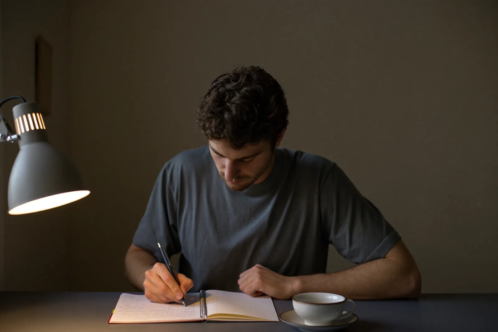 Applicant preparing for the Canadian citizenship test at home